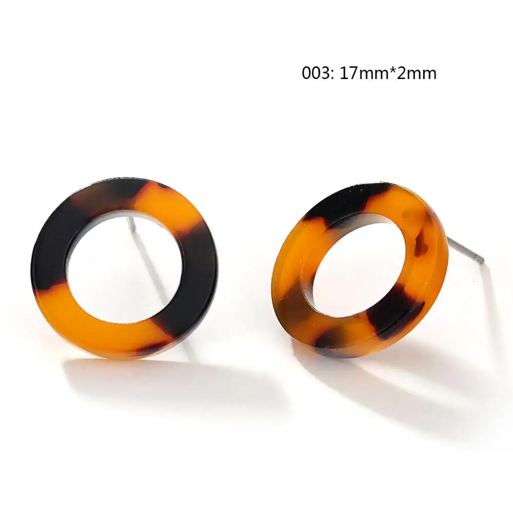 Новые богемные Модные леопардовые серьги из цинкового сплава для женщин круглые