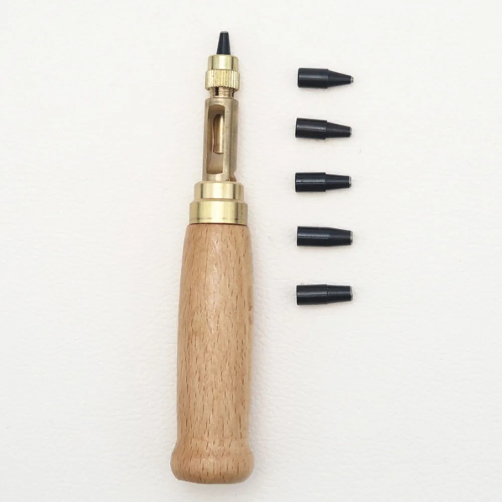 1 компл. Отверстие Дырокол винт Съемный Φ авто с наконечником 6 размеров 5-4 мм