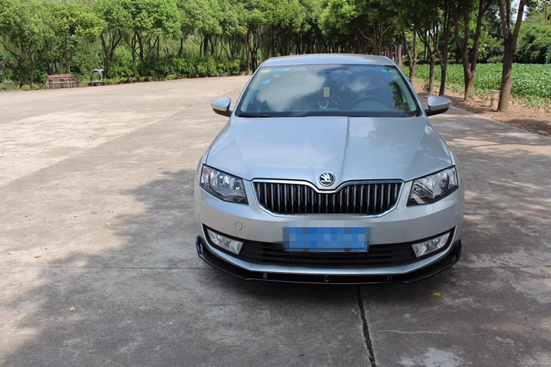 Задний спойлер для Skoda Octavia задний ABS диффузор переднего бампера 2015-2016 | Автомобили
