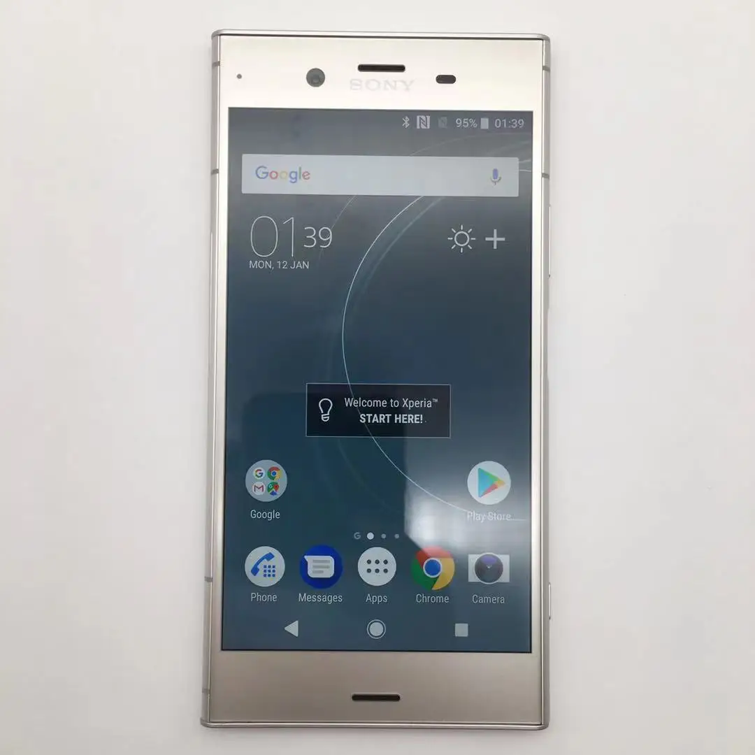 Фото Смартфон Sony Xperia XZ1 G8341, восстановленный, оригинальный, разблокированный, с одной SIM-картой, 64 ГБ, 4 ГБ ОЗУ, Android 8.0, 4G, NFC №2