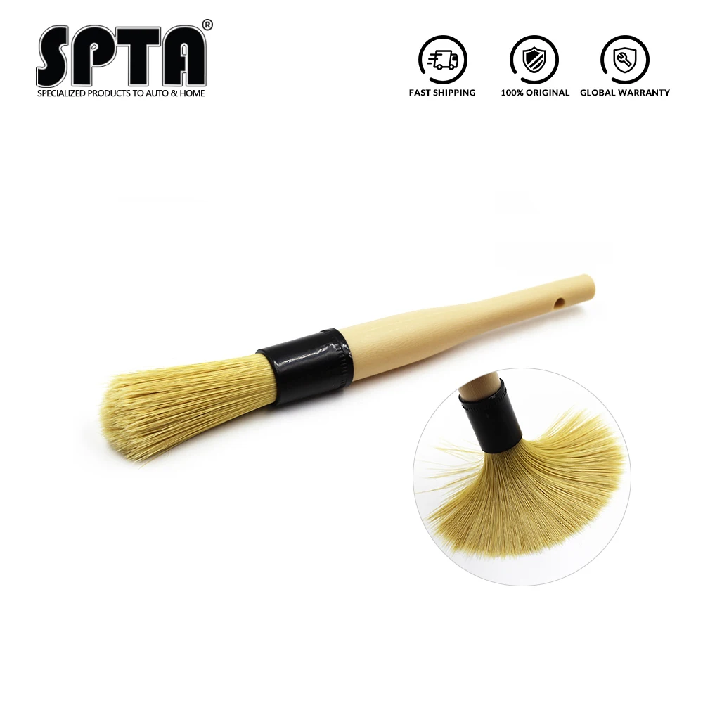 Щетка для чистки автомобиля SPTA щетка с деревянной ручкой универсальные чистящие
