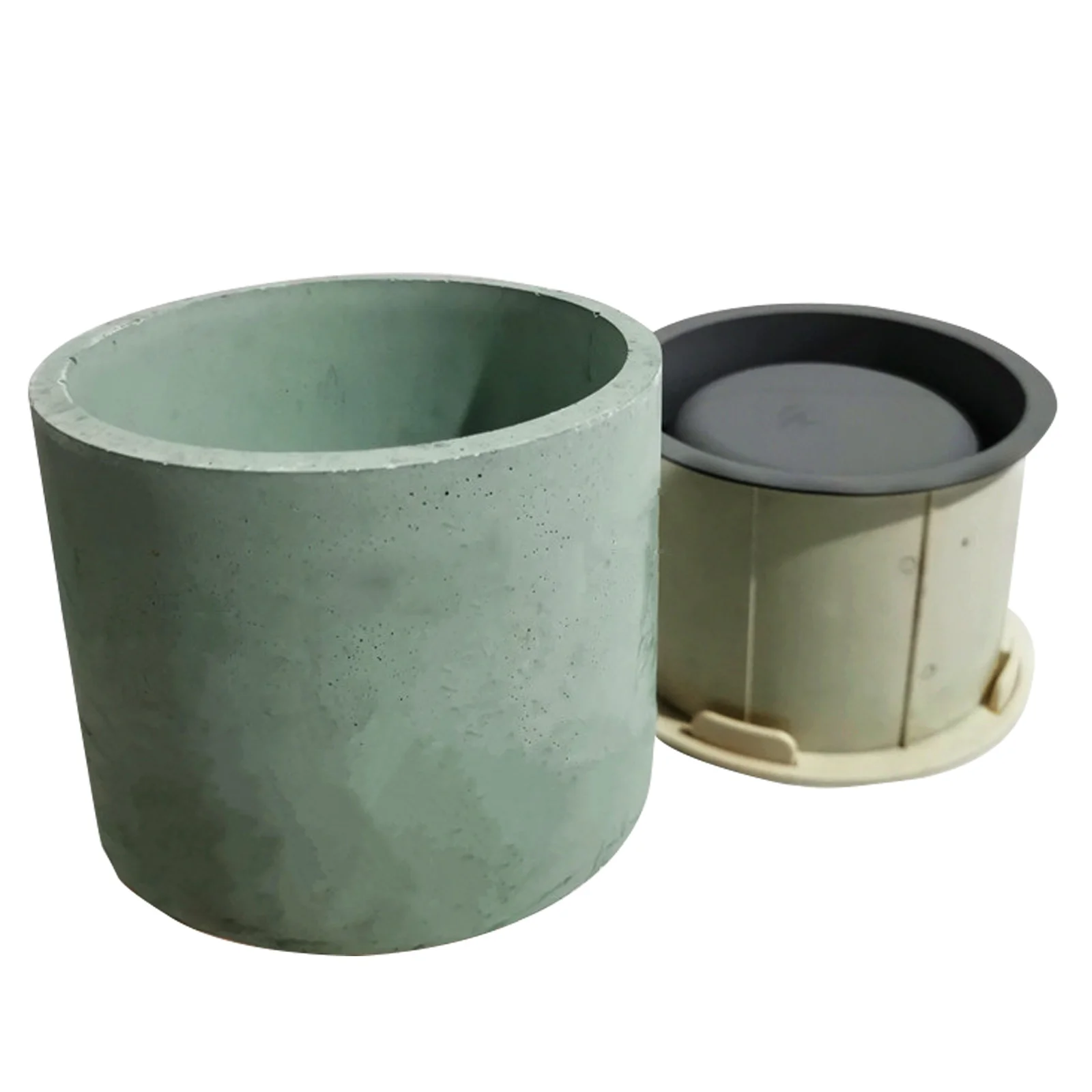 

DIY Concrete Molds For Pot Round Flower Pot Molds Cement Planter Molds Flowerpot Mold Plastic Silicone Molds Succulent Flowerpot