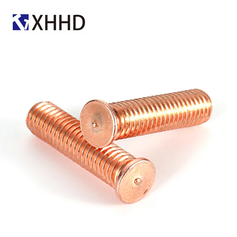 Сварочный винт с медным покрытием из железа и красной меди для точечной сварки