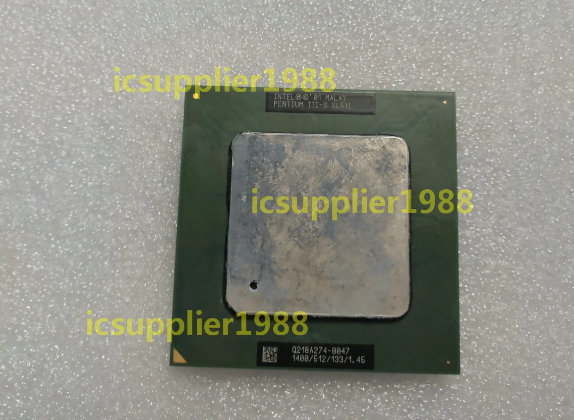 CPU usada de buena calidad, PIII-S, 1400Mhz, 1,4 Ghz, 512K, SL5XL o SL6BY, 1,4G, 1400/512K/133/1.45, 370"-2