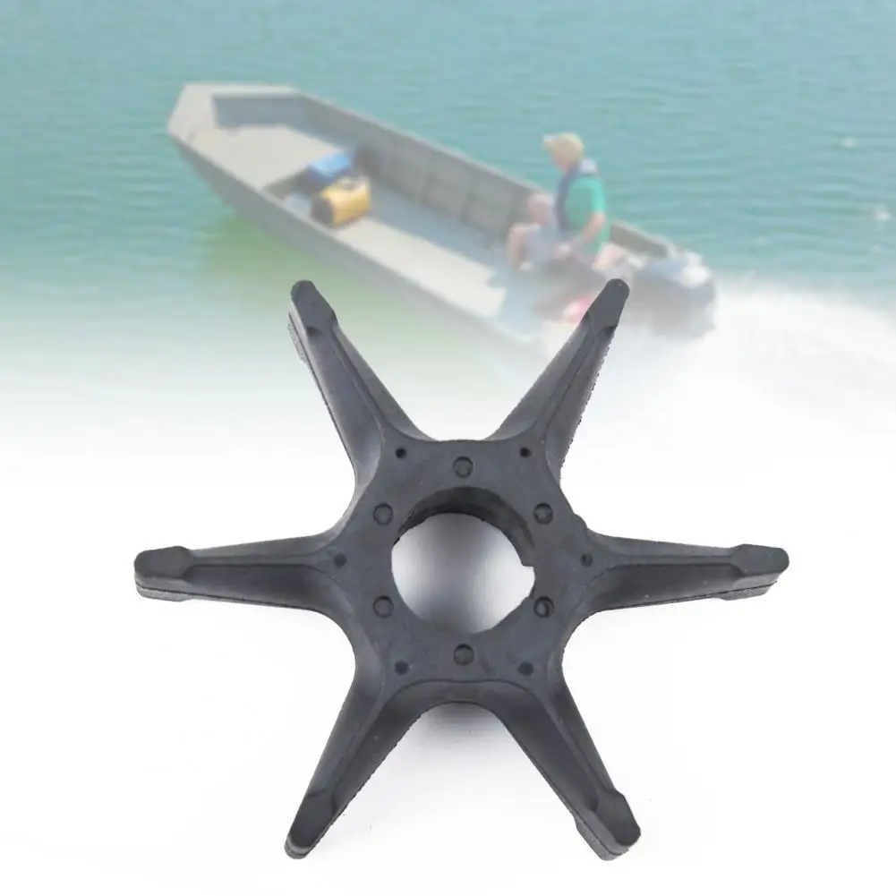 

80% хит продаж! Рабочее колесо водяного насоса, 6 лопастей черного цвета, профессиональное рабочее колесо лодки 6F5-44352-00 для C40HP/1992-19