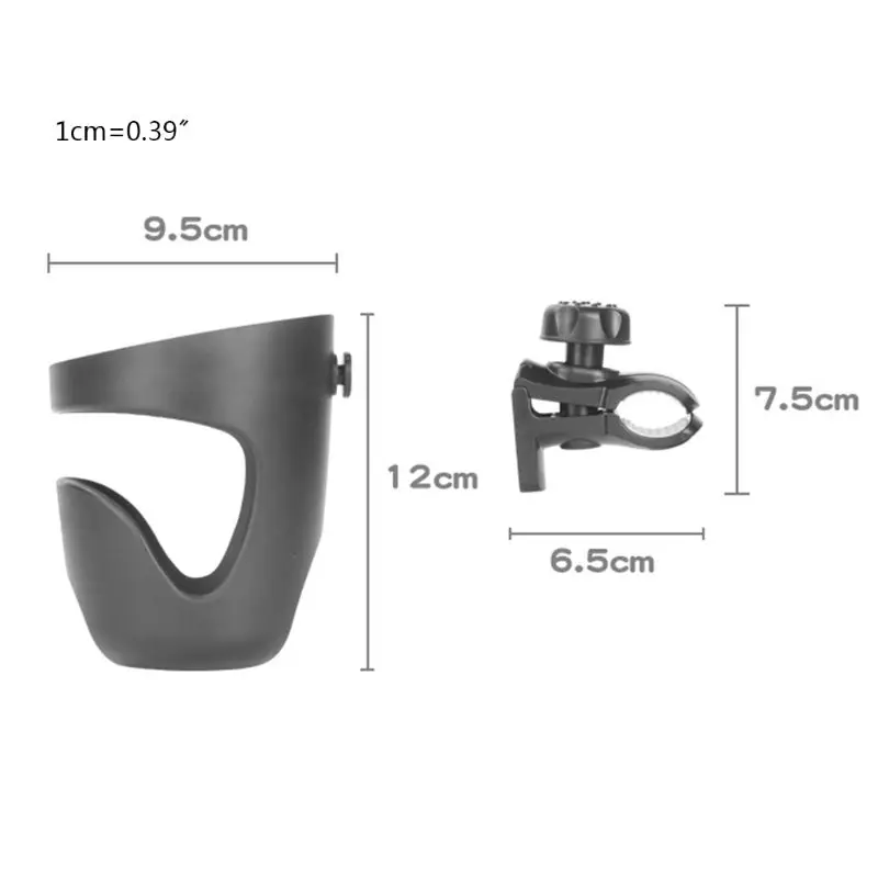

Universal Baby Stroller Cup Holder 360 Rotatable Milk Water Bottle Rack Pram Pushchair Carriage Buggy Accessories