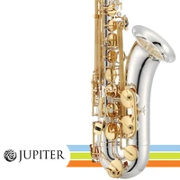 jupiter jts1100sg silver plated body key of bb tenor saxophone professional musical instrument with case accessories free ship