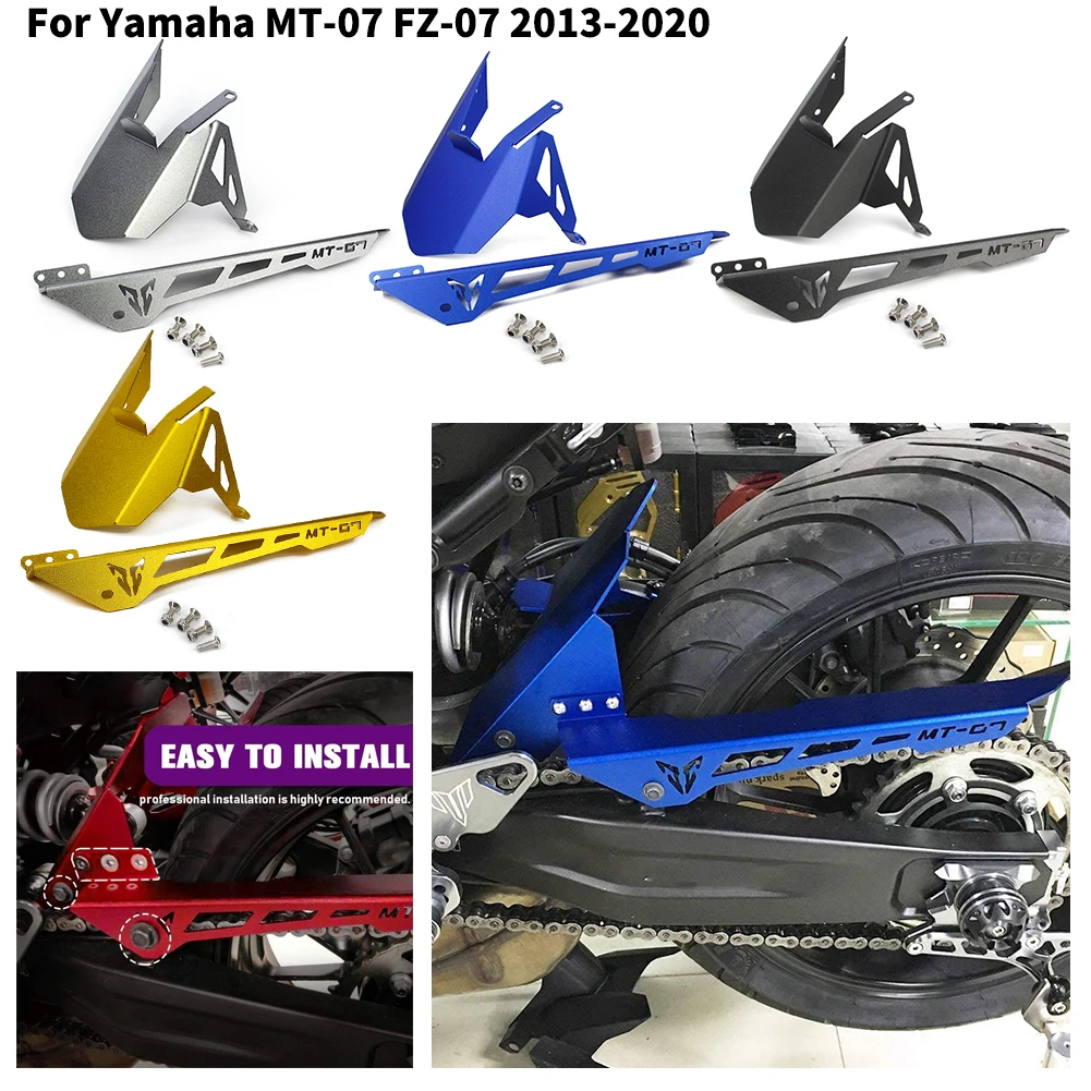 

Мотоцикл задний крыло Hugger цепи гвардии капота для 2013-2020 Yamaha FZ07 MT07 Tracer MT FZ 07 FZ-07 MT-07 аксессуары