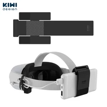 KIWI design VR Power Bank Fixing Strap For Oculus Quest/Quest 2 Accessories Fixed On VR Headset Strap (Not For Elite Strap)