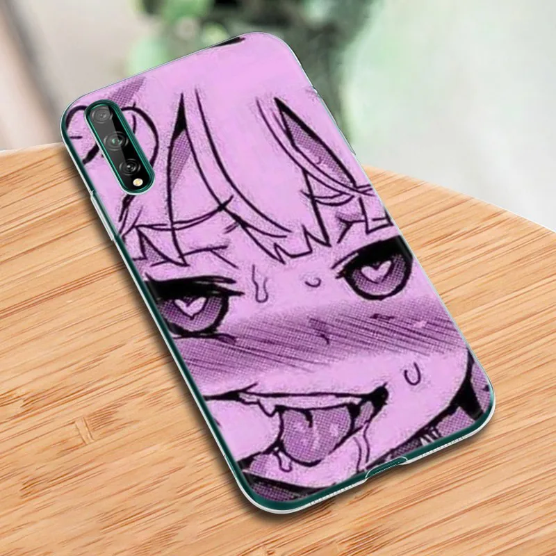anime girl cartoon japan cute face silicone case for huawei y5 lite 2018 y6 y7a y9a prime 2018 y9 2019 y9s y5p y6p y7p y8p cover free global shipping