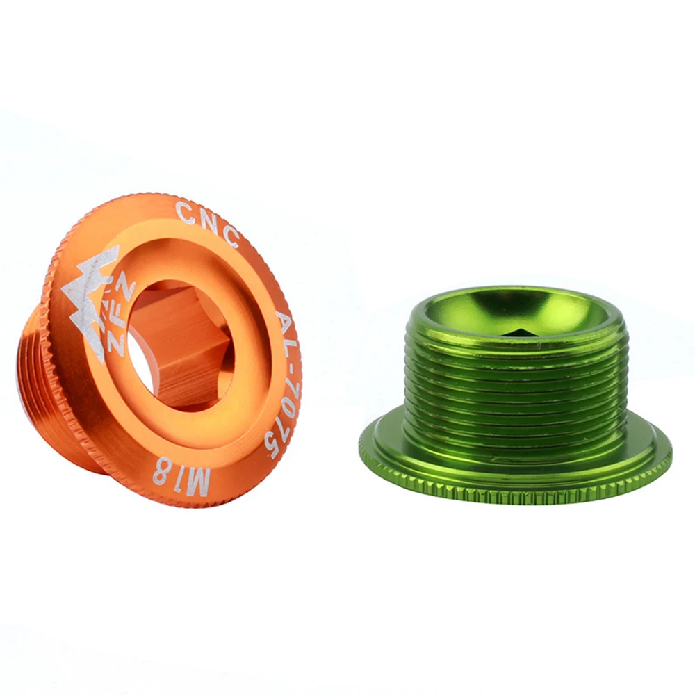 M15 M18 M20 Aluminum Alloy Crank Bolt Cover Cap Bike Bottom Bracket Arm Fixing | Спорт и развлечения