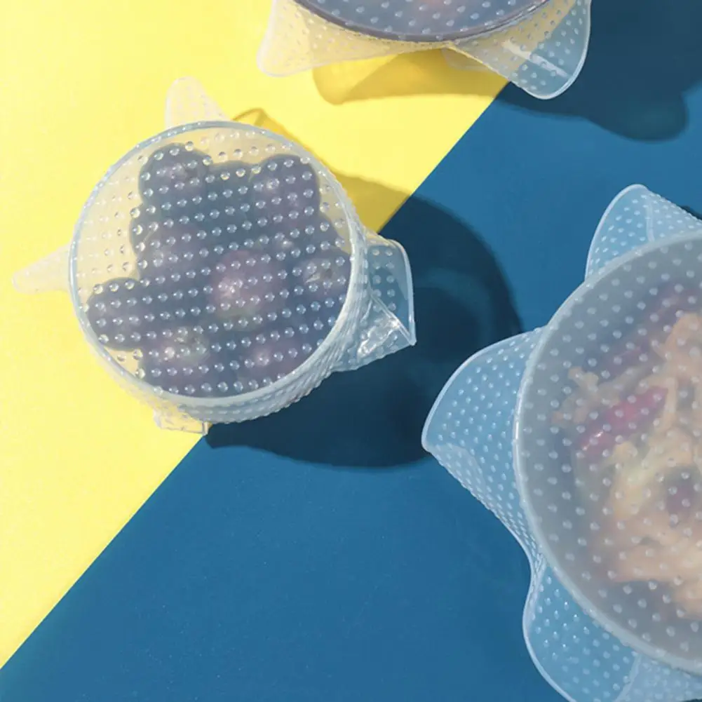 Легко моется прозрачный подходит для большинства контейнеров герметичная