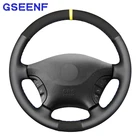 Ручная строчка из черной замши для Mercedes Benz W639 Viano Vito Volkswagen VW Crafter