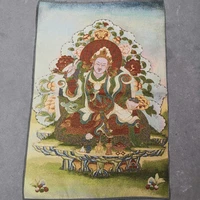 35 thangka embroidery tibetan buddhism silk embroidery brocade nepal tibetan buddha trumpet statue thangkas