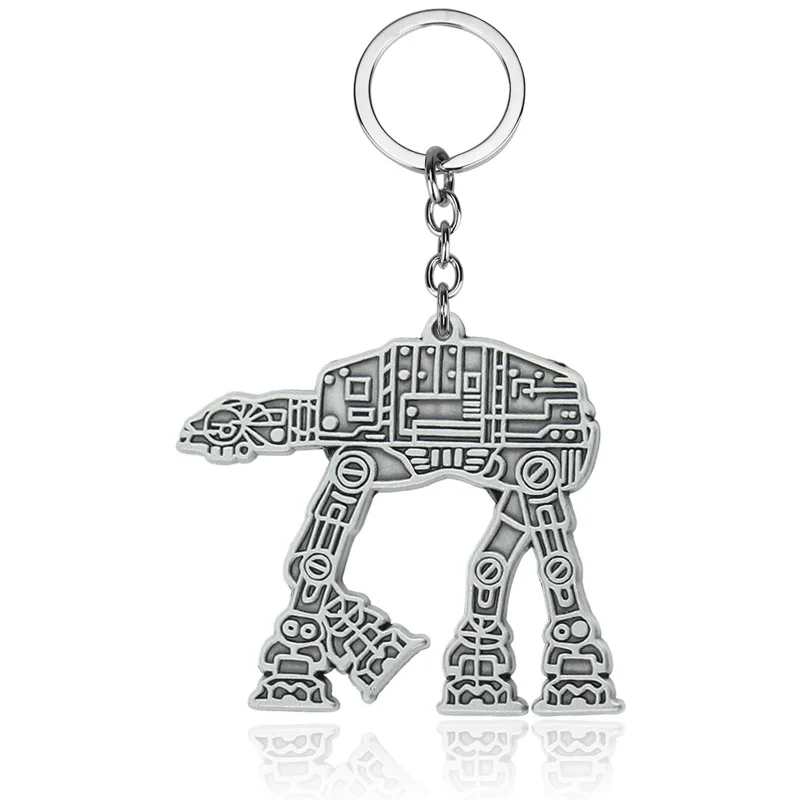 K697-silver Звезда классического кино войны Start Trek Светлячок Serenity Реплика HD космический корабль металлический брелок Звездные войны Брелок Сумочка Пряжка подарок - Цвет: K697-silver
