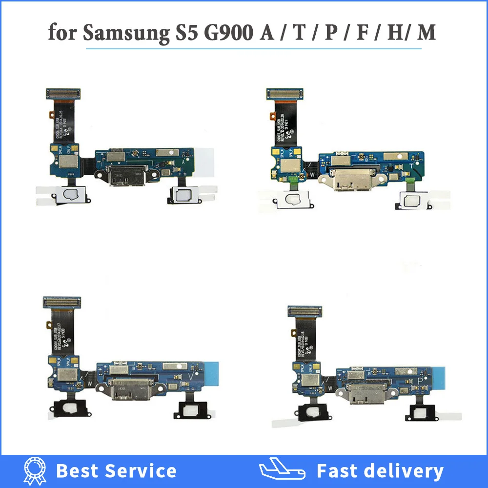 Высококачественный шлейф для зарядного устройства Samsung S5 G900 G900F G900A G900T G900V G900P/H/M |