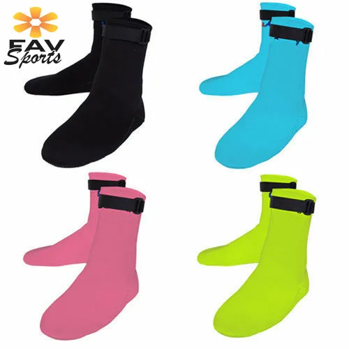 4 цвета плавники для плавания Водные Спортивные носки серфинга унисекс 3 мм