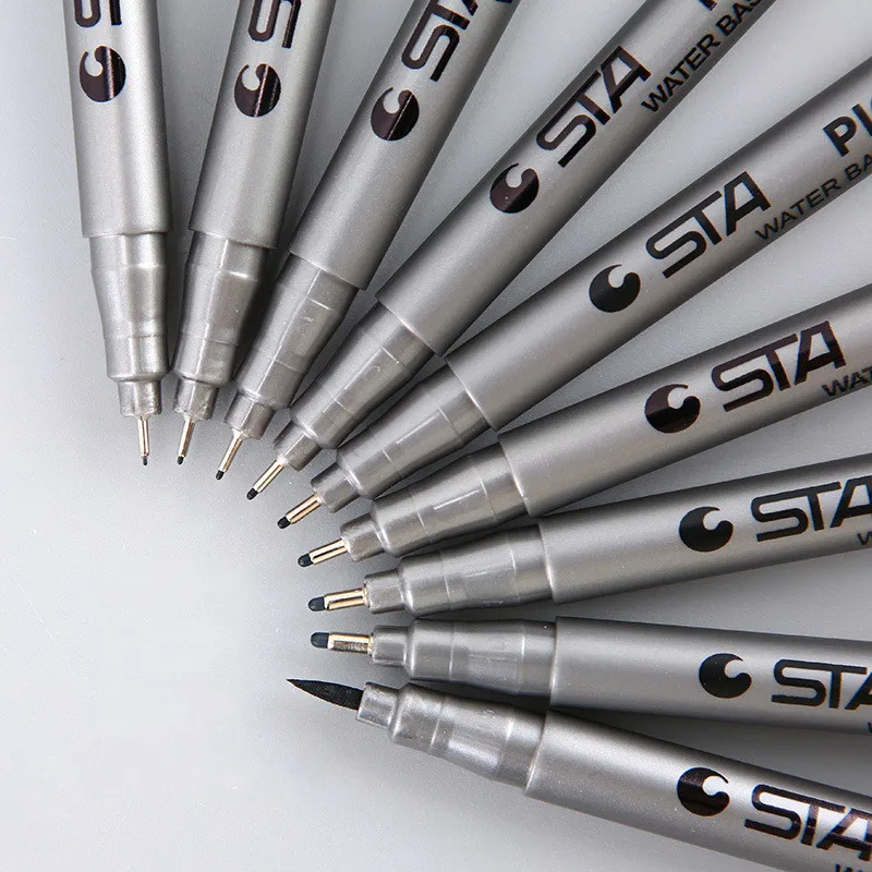 1 шт. черный Ручка Pigma Micron Водонепроницаемый рисованной эскиз конструкции иглы