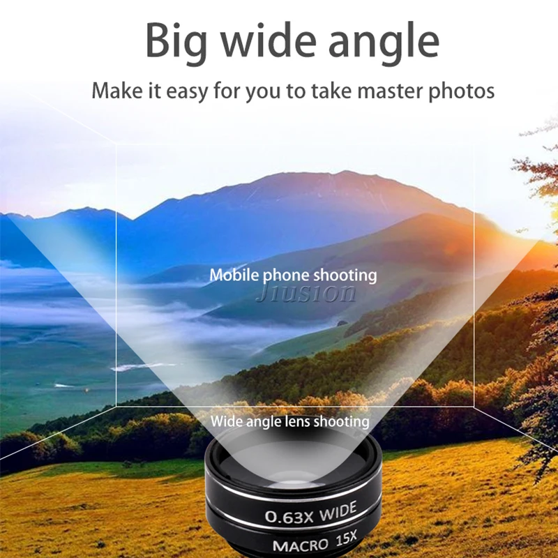 Универсальный телеобъектив с 8 кратным увеличением телескоп анаморфные линзы