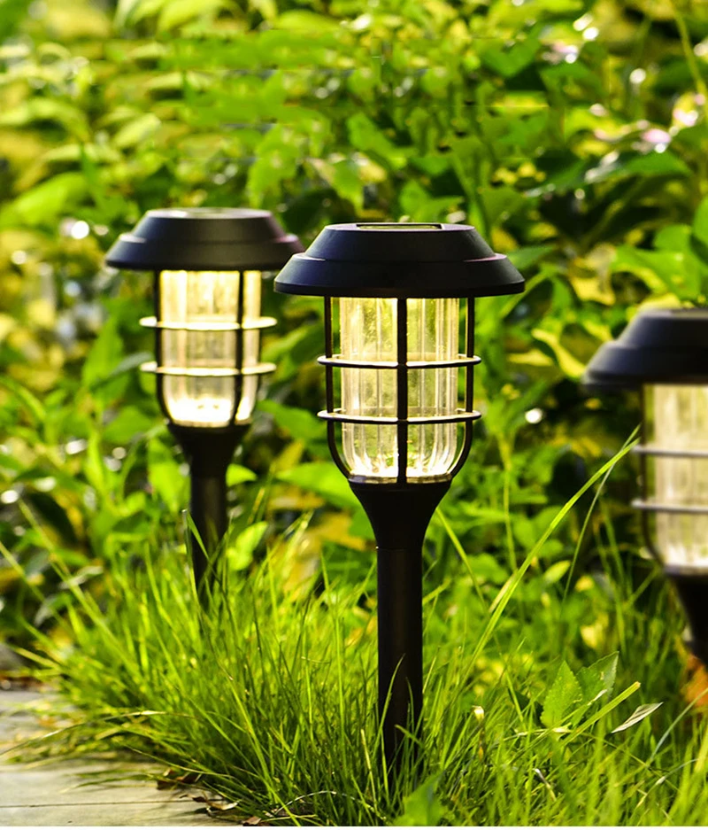 

Solar light LED Striped Lawn Light Outdoor Waterproof Garden Garden Park Path Corridor Lawn Decorative Lighting 1/3 pcs