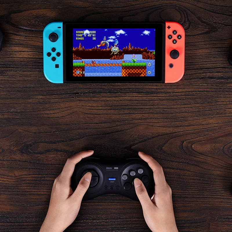 8BitDo M30 Bluetooth Gamepad For Sega Genesis Mega Drive Style With Nintendo Switch PC macOS Android System Smartp | Электроника
