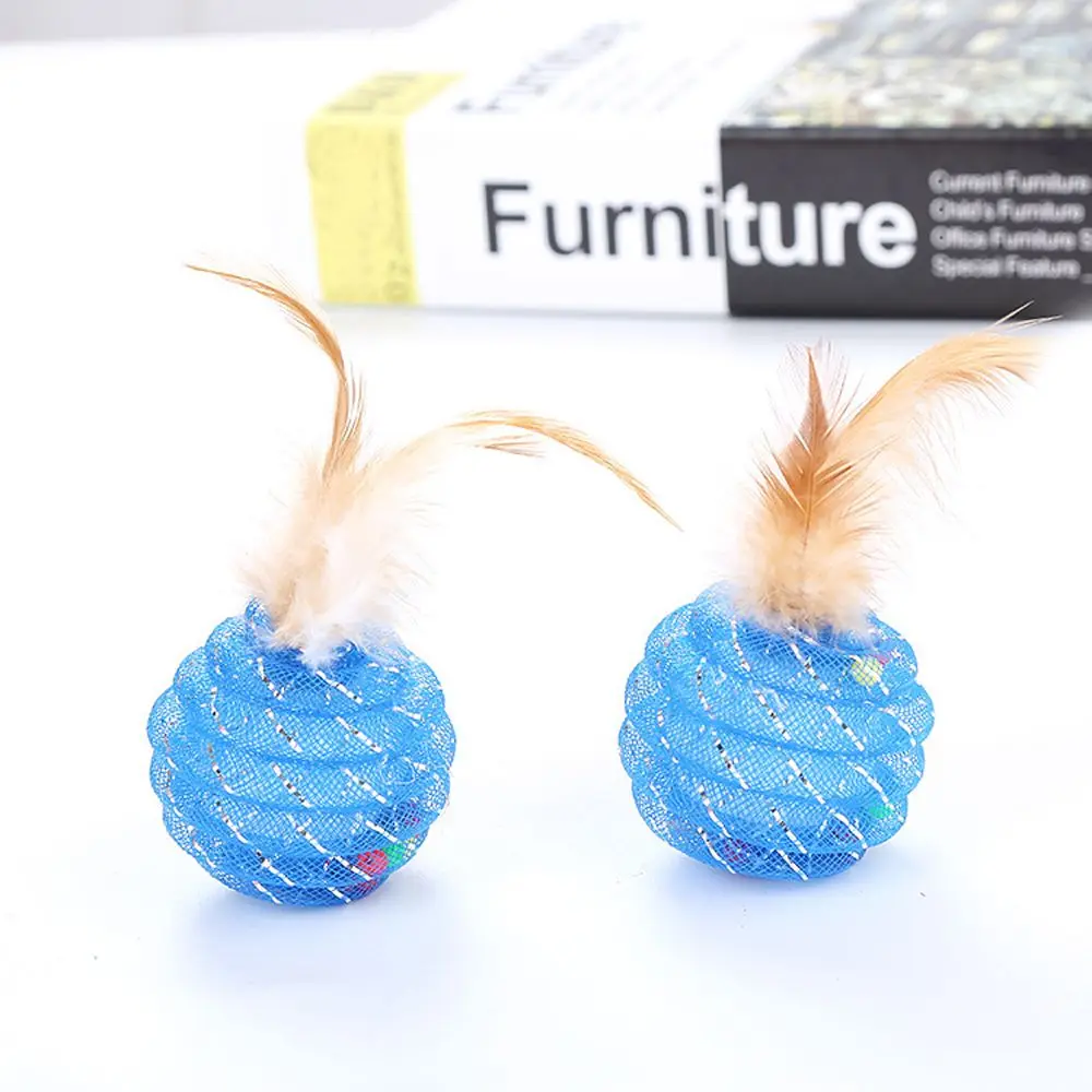 2 шт. пластиковые кошачьи игрушки для упражнений Когтеточка жевания