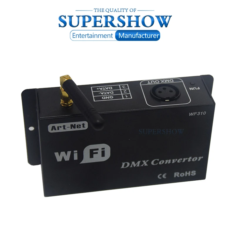 Контроллер сигнала Wi-Fi 310 светодиодный DMX512 Art-Net коммуникация protolcol 12 В программное