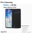 Чехол-зарядное устройство KQJYS, 7000 мАч, для Samsung Galaxy S10 5G