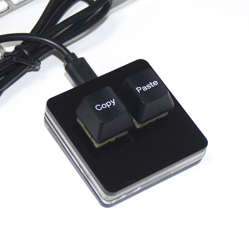 Черная клавиатура быстрого доступа OSU типа C/USB механическая мини-клавиатура