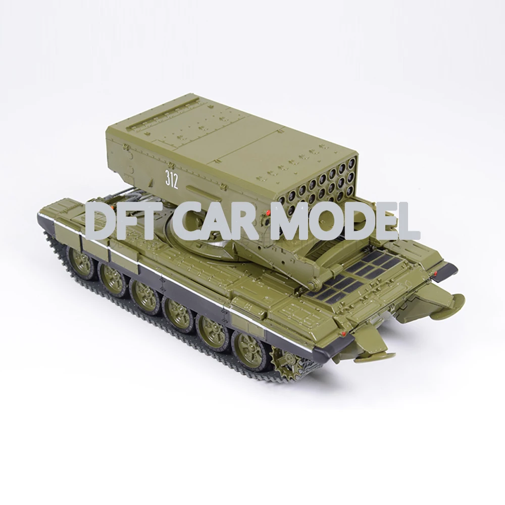 1:43 Масштаб сплава TOS-1A(T-90) Танк модель детского игрушечный танк авторизованный игрушки для детей