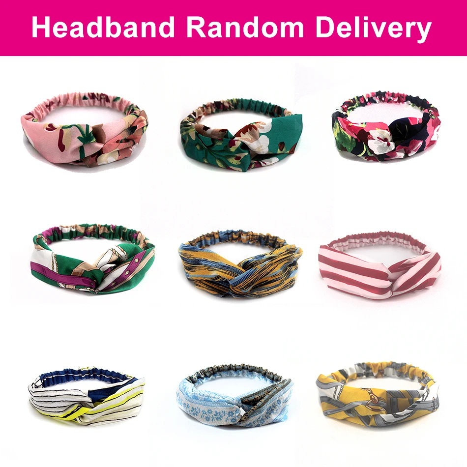 

Alipanda Hair Cheap Headband Body Wave Human Hair Wigs 12"-28" Indian Natural Remy Hair No Gel Scarf Wig For Black Women