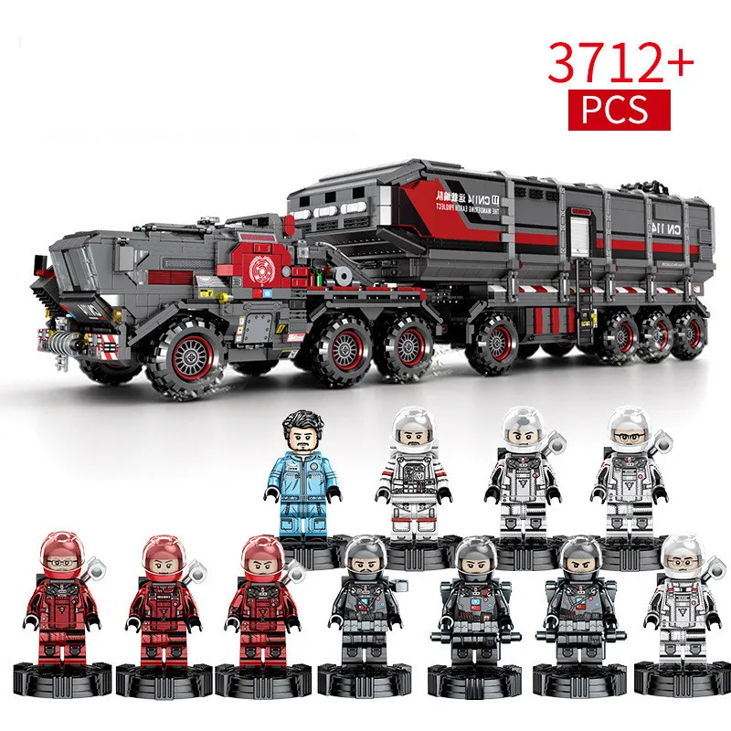 SEMBO город Блуждающие земли Перевозчик автомобиля строительные блоки техника