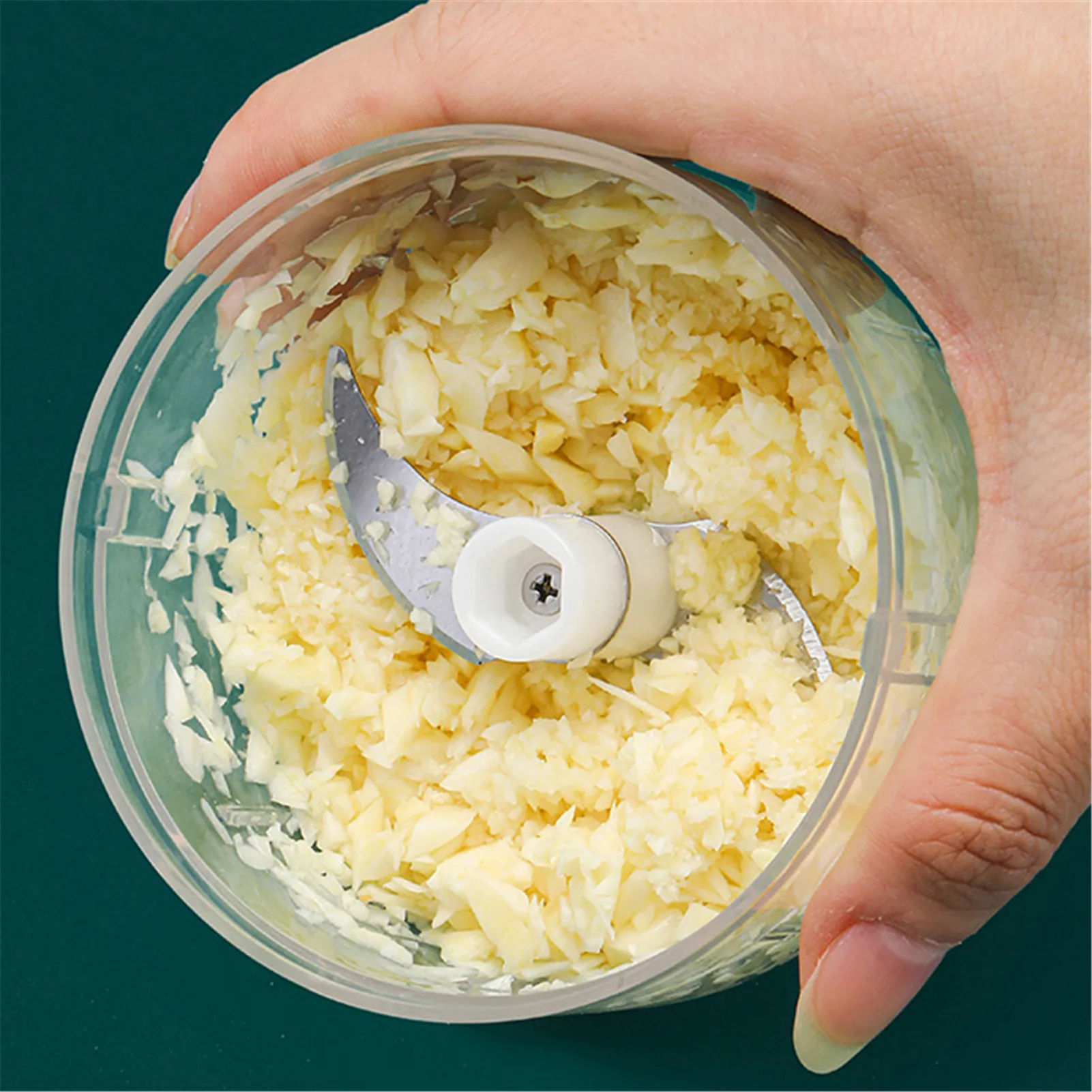 

Electric Garlic Masher Sturdy Durable Mini Crusher Chopper USB Charging For Crushed Garlic Crushed Ginger Crushed Fresh Chili