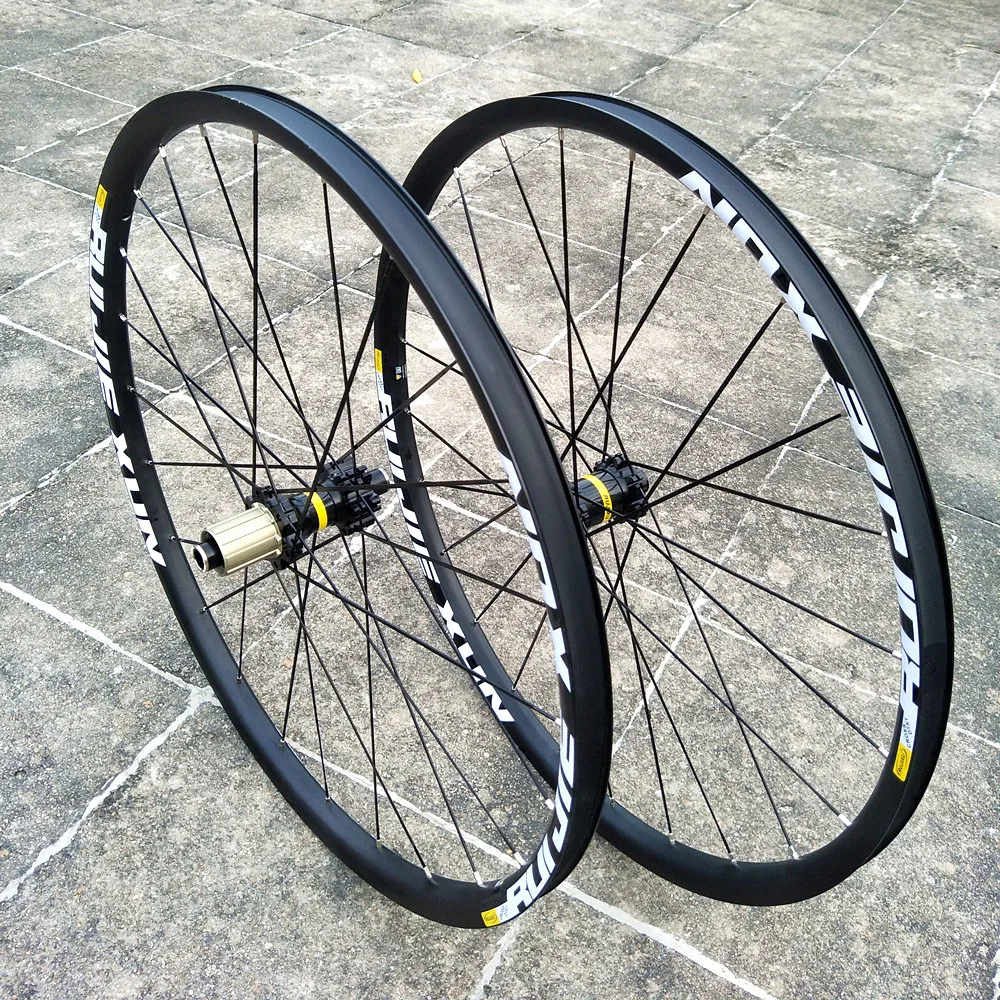 Купить Комплект сверхлегких горных колес Mtb DTXT 26 27,5 29 дюймов, эксцентриковый обод, дисковый тормоз, фотоподшипник 4, комплект дисковых тормозов