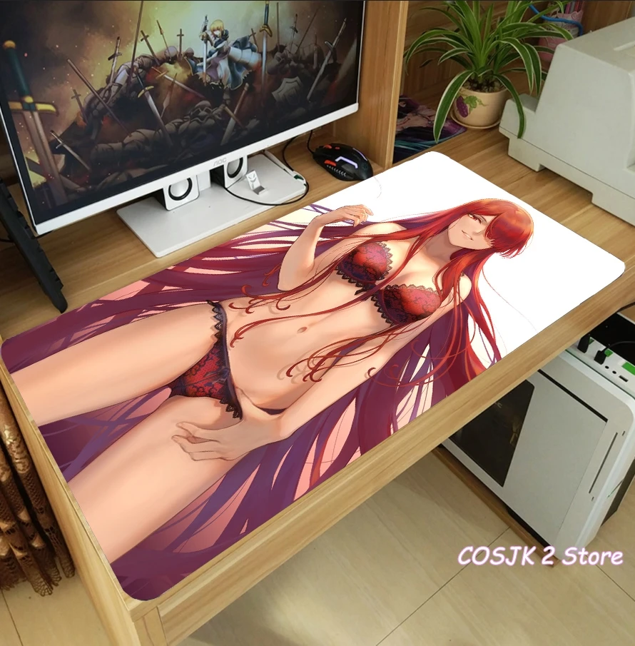 Коврик для мыши с аниме Fate/Grand Order Oda Nobunaga Okita Souji утолщенный игровой коврик