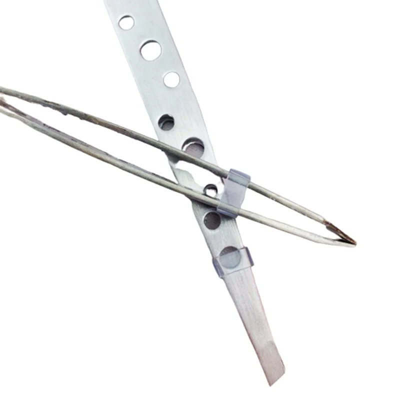 1 шт. Щипцы из нержавеющей стали для бровей щипцы зажим Профессиональный|Пинцеты