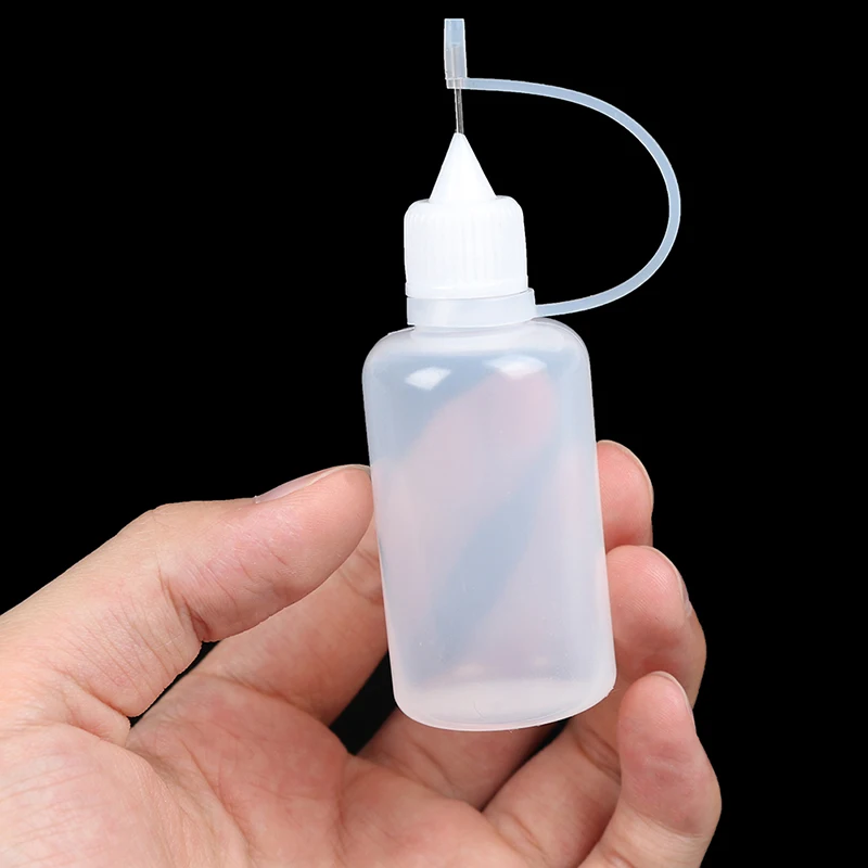 

5Pcs 30ML/50ML Glue Applicator Needle Squeeze Bottle For Paper Quilling DIY Scrapbooking Paper Craft Tool