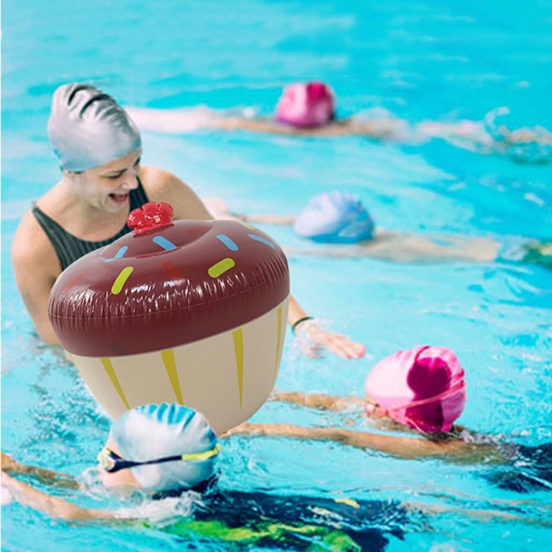 

Children Birthday Party Game Activities Inflatable Cake Stage Decoration Props Q6PD