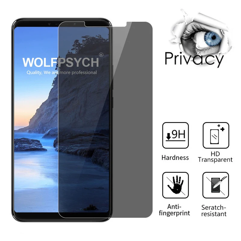 

Privacy Screen Protector For Xiaomi A3 A2 Lite Mi8 Mi9 Lite SE Anti-spy Tempered Glass For Xiaomi Pocophone F1 Mi8 Mi9 Mi9T Pro