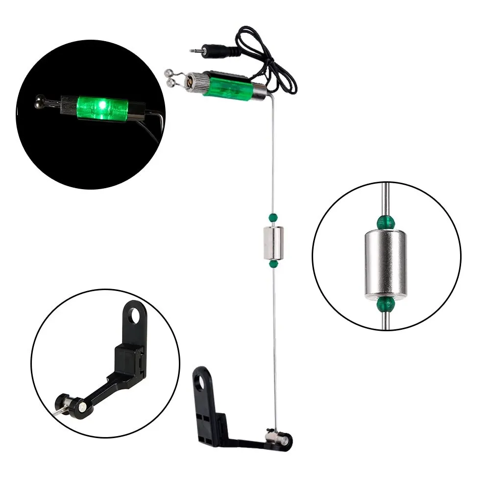 1/4 шт. рыболовный свингер укус Индикатор аварийных сигналов Комплект Электронный
