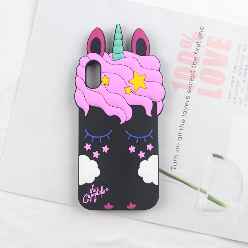 Милый силиконовый чехол для iPhone 5, 5S, 6, 6s Plus, 7, 8, X, XR, XS, 11 Pro Max, SE, чехол, панда, медведь, кошка, утка, свинья, милый чехол для телефона - Цвет: EYERabbit Black