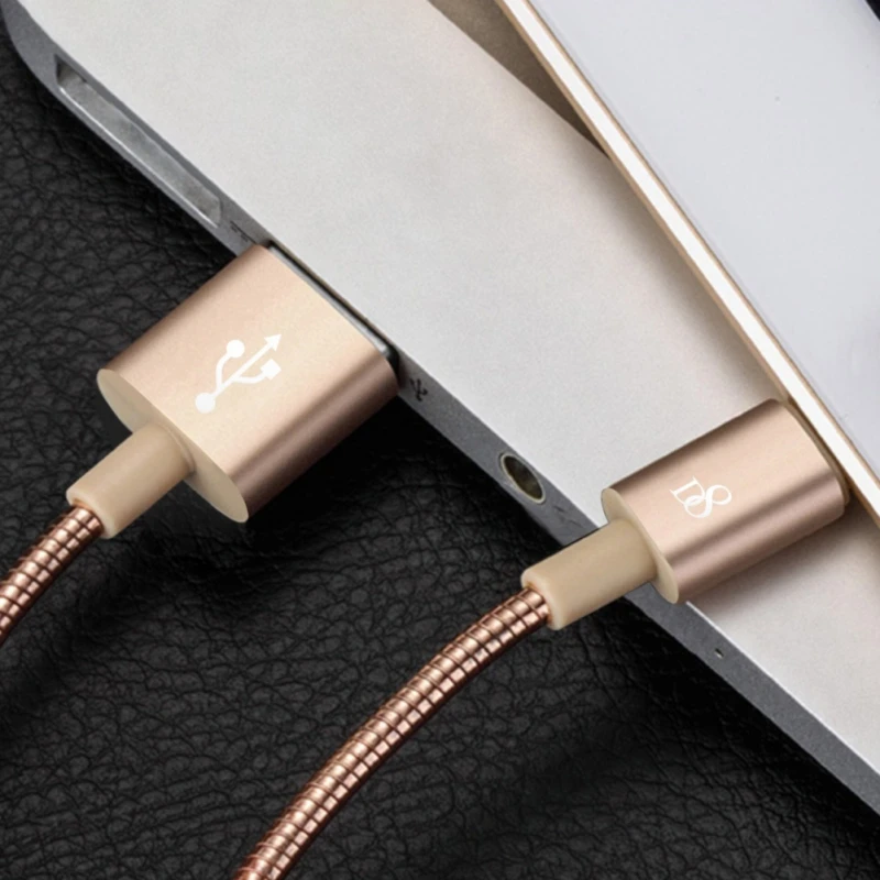 Сертифицированный MFi кабель USB в оплетке из нержавеющей стали высокоскоростной