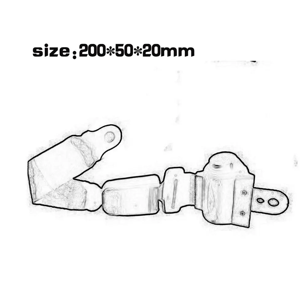 Safety Retractable Buckle Seat Belt Lap 2 Point Auto Car Seatbelt Universal For Bus Truck Cars Accessories