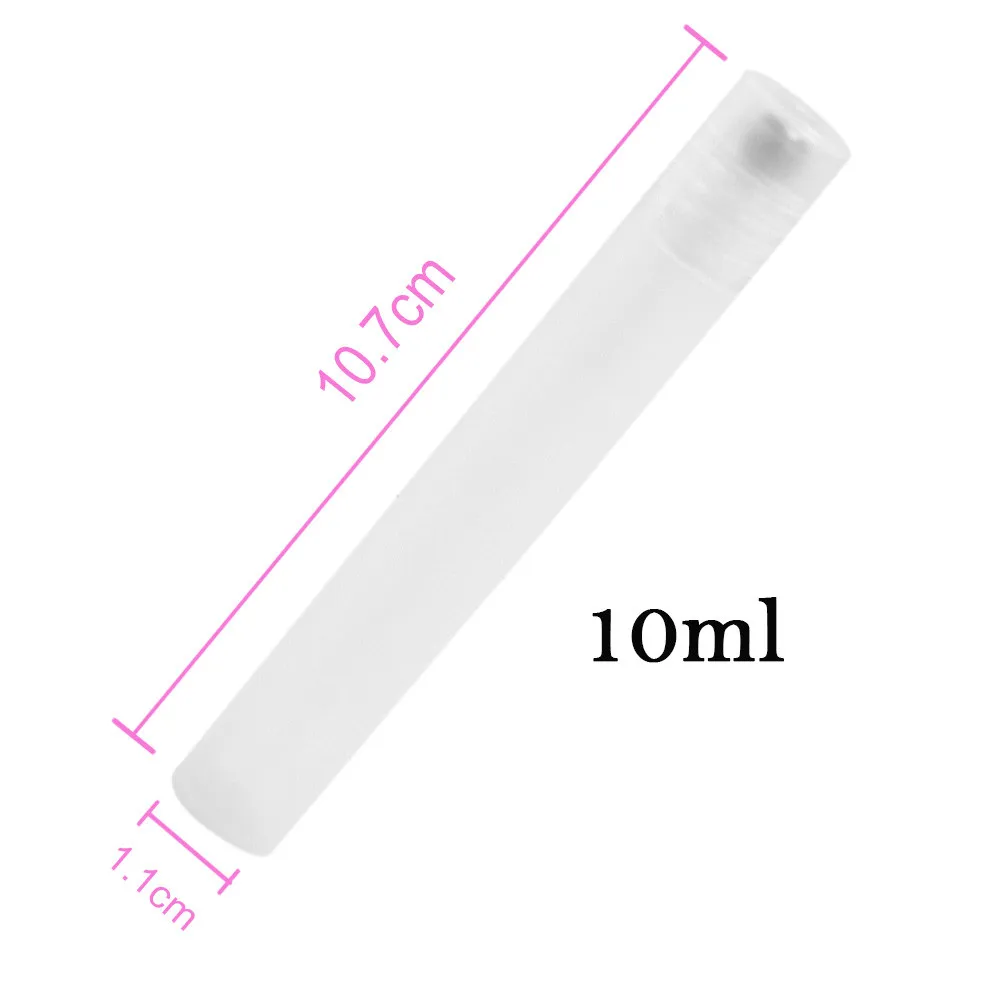 5pcs 10ml White Plastic Essential Oil Roller Bottles with Glass Balls Aromatherapy Perfumes Lip Balms Roll On | Красота и здоровье