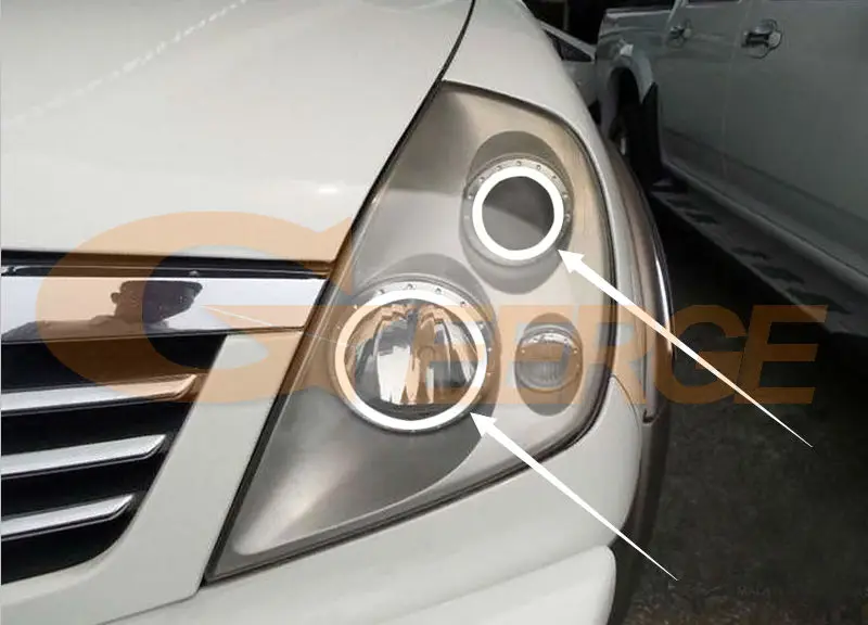 Для Ssangyong Rexton 2002 2003 2004 2005 pre facelift RF remote Bluetooth APP многоцветный ультра яркий RGB