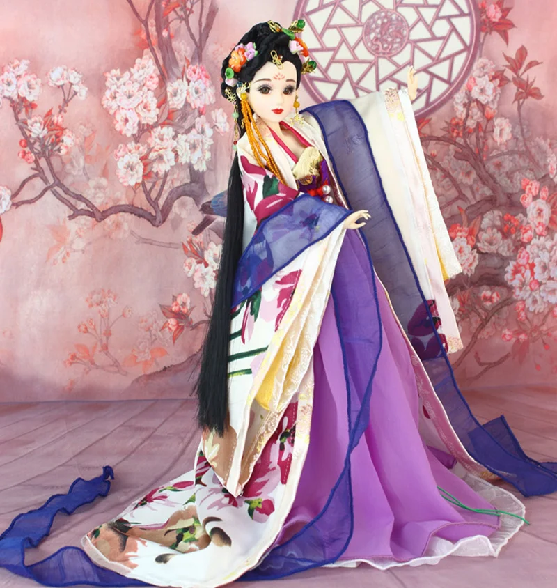 

1/6 Chinese Tang Dynasty Princess Dolls Collectible Vintage Girl Doll High Quality Toys Christmas Gifts Souvenir D3112