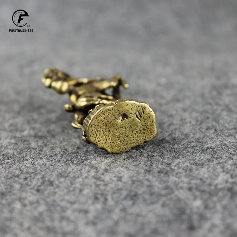 Классическое Медь Бог долголетия статуя долговечность миниатюрные фигурки