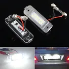 Светодиодная лампа для номерного знака Mercedes Benz W163 W164 X164 W251 V251 R GL ML 300 350 320 500 420 63 AMG, 2 шт., 12 В