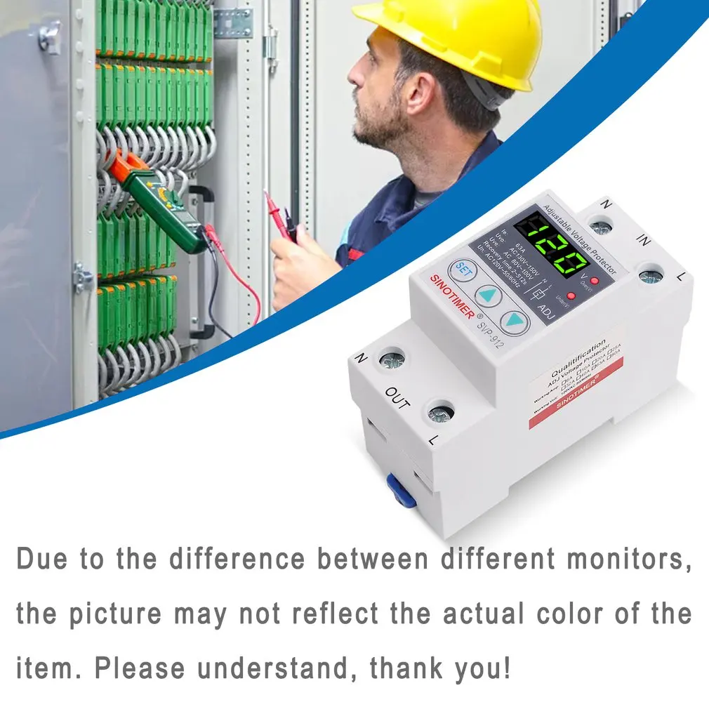 Din рейка регулируемое восстановление отключение защита от перегрузки и