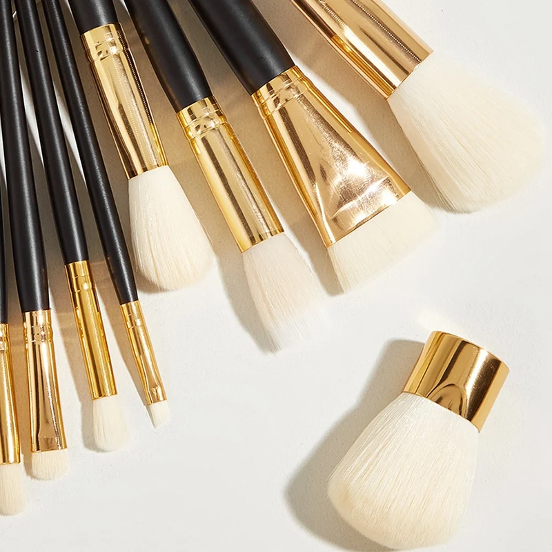 

11Pcs/Set Makeup Brushes Set for Cosmetic Foundation Powder Blush Eyeshadow Blending Make Up Brush Beauty Tool